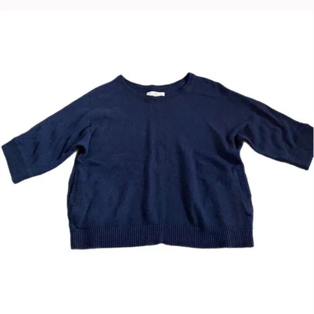 Ann Taylor Loft Navy Relax Fit Sweaters